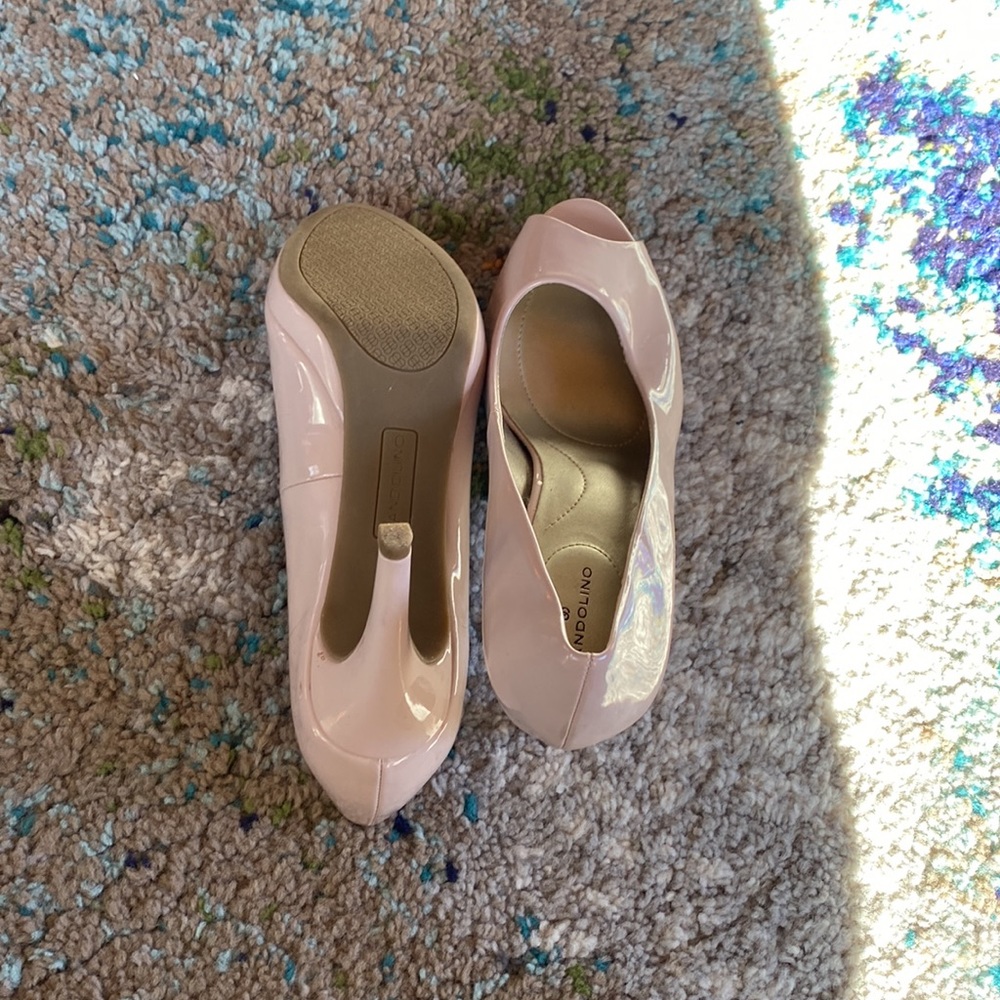 High heels, pink, size 7.5 - Picture 3 of 3